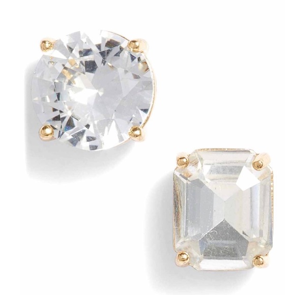 kate spade Jewelry - KATE SPADE mis match faceted earrings NWT
